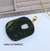 Colar Choker aro liso Rígido folheado ouro com Pingente pedra Madripérola retangular detalhe vazado Luxo Festa Tendência 2025 - Store LVO