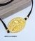 Colar gravata longo couro carmuça gargantilha com Pingente Medalha country chapéu cavalo Folheado ouro acessórios Festa Rodeio 2025 - loja online