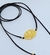 Colar gravata longo couro carmuça gargantilha com Pingente Medalha country chapéu cavalo Folheado ouro acessórios Festa Rodeio 2025 - Store LVO