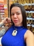 Colar Choker aro liso Rígido folheado ouro com Pingente pedra Madripérola retangular detalhe vazado Luxo Festa Tendência 2025