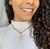 Kit Colar Corrente com Brincos Feminino Elos Português com Pingente Serpente Cobra Folheado a Ouro 18k - comprar online