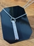 Colar Corrente Masculino Unissex Torcido com Pingente Palito Oração Pai Nosso Aço Inox 316L Prateado / Cordão 70cm Moda Masculina