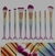 Kit 10 Pinceis Sereia Pincel Unicornio para Maquiagem Blush Sombra Olhos Base Make + Estojo - comprar online
