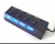 Adaptador Hub cabo USB 3.0 extensão 4 Portas Entrada High Speed para Pen Drive Mouse Celular Portátil