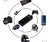 Imagem do Adaptador Hub cabo USB 3.0 extensão 4 Portas Entrada High Speed para Pen Drive Mouse Celular Portátil