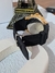 Kit Conjunto Relógio Masculino Analógico Emburrachado Ajustável Preto + Bracelete Tudo Posso Fé + Caixa Tendência - Store LVO