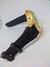 Imagem do Relógio Masculino Analógico Emburrachado Ajustável Preto Dourado Tendência Moda Masculina