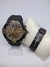 Kit Conjunto Relógio Masculino Analógico Emburrachado Ajustável Preto + Bracelete Tudo Posso Fé + Caixa Tendência - comprar online