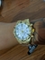 Relógio Pallyjane a Prova D'Água Masculino Visor grande Pulseira Aço Inox Quartz Preto Dourado na internet