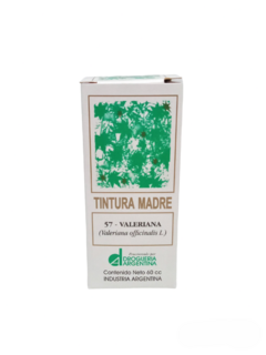 Tintura Madre Valeriana Drog. Argentina 60cc