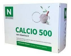 Natufarma Calcio 500 + Vit.D X50C.