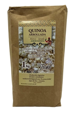 Triskel Quinoa Arrollada Agroecológica 1kg.
