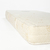 Colchón Naturalfoam 100% látex natural en color beige, con textura suave y detalles de diseño en la superficie.