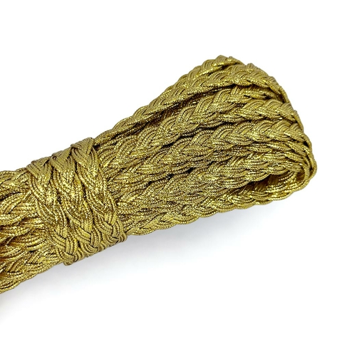 1 metro Passamanaria Dourada tipo Trança São José 7861