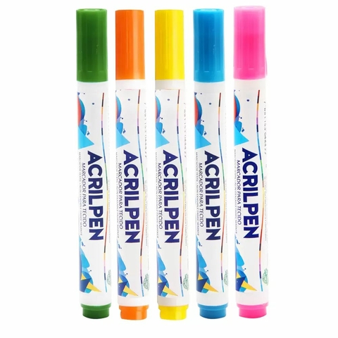 Caneta para Tecido Acrilpen Acrilex