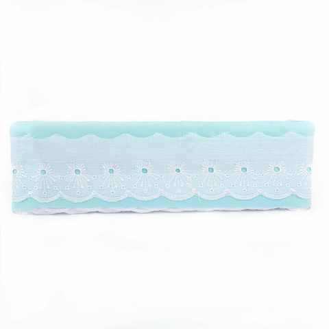 1 metro Bordado Inglês de Poliéster 5cm