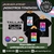 Playera Negra Carta UNO TRANS Reverse
