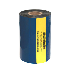 Ribbon 110 mm. x 450 mts. Cera Resina negro out - comprar online