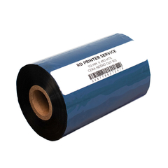 110 mm. x 450 mts Ribbon Cera negro out