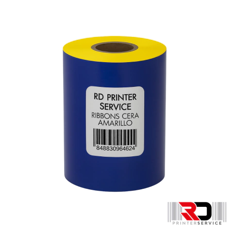 Ribbon 110x450 cera amarillo