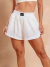 SHORT RUNNER BRANCO OFF