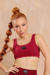 TOP YANNA CHERRY RED