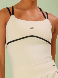 REGATA VIC CREME COM PRETO - comprar online