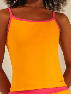 REGATA LINA SOFT LARANJA COM ROSA