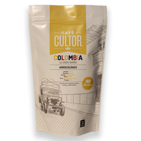 CAFÉ EN GRANOS COLOMBIA 250 GR CAFÉ CULTOR - comprar online