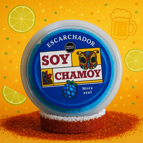 Escarchador en Pasta “Soy Chamoy” – Mora Azul - comprar online