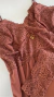 Kit Camisola Amamentar com Robe Ana - Bronze - comprar online