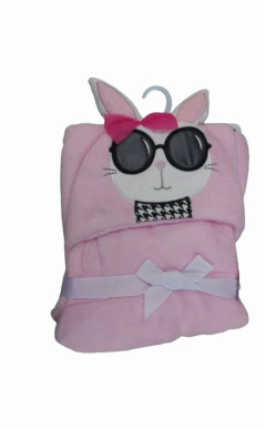 Manta de bebe con capucha - comprar online