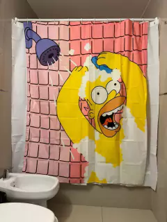 Cortina Homero Simpsons ducha - comprar online