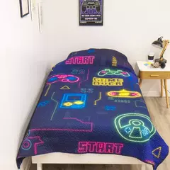 Sabana + cubrecama Gamer - linalimon