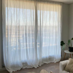 Cortina de gasa - linalimon