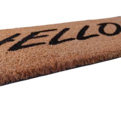 Alfombra de coco Hello - linalimon