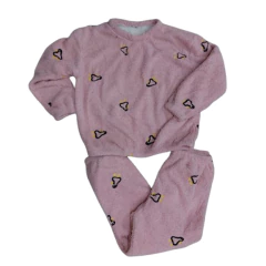 Pijama de 2 piezas peluche con corderito en internet