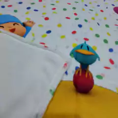 Manta cuna funcional Pocoyo - linalimon