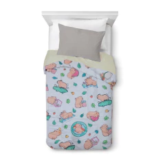 Acolchado media estacion Capybara carpincho capibara - linalimon