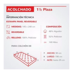 Acolchado moncherry cerezas piñata en internet