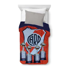Acolchado media estacion River - comprar online