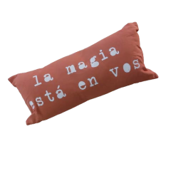 Imagen de Almohadon rectangular frases
