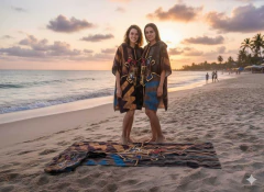 Imagen de Set Bolso Con Poncho Y Toallon Harry Potter