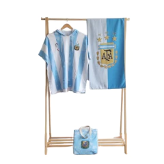 Set Bolso Con Poncho Y Toallon Argentina AFA - comprar online