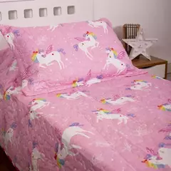 Cubrecama unicornios