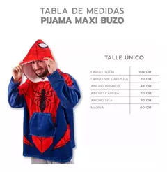 Maxi buzo Piñata Spiderman - tienda online
