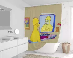 Cortina Homero Simpsons musculos