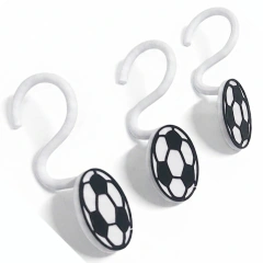 Ganchos pelota de futbol