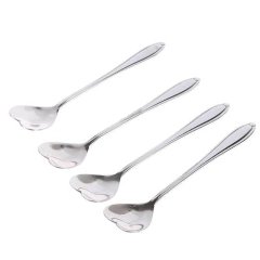 Cucharitas corazon corta x6 - linalimon