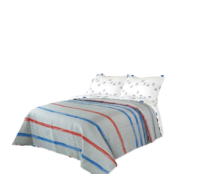 Cubrecama Kavanagh estampado queen